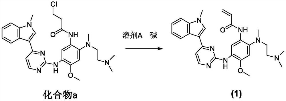 Refining method of osimertinib