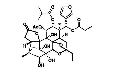 Application of Chukrasone B in preparation of medicines for preventing and treating liver damage