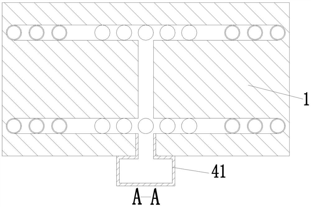 A graphite carbon tube processing equipment