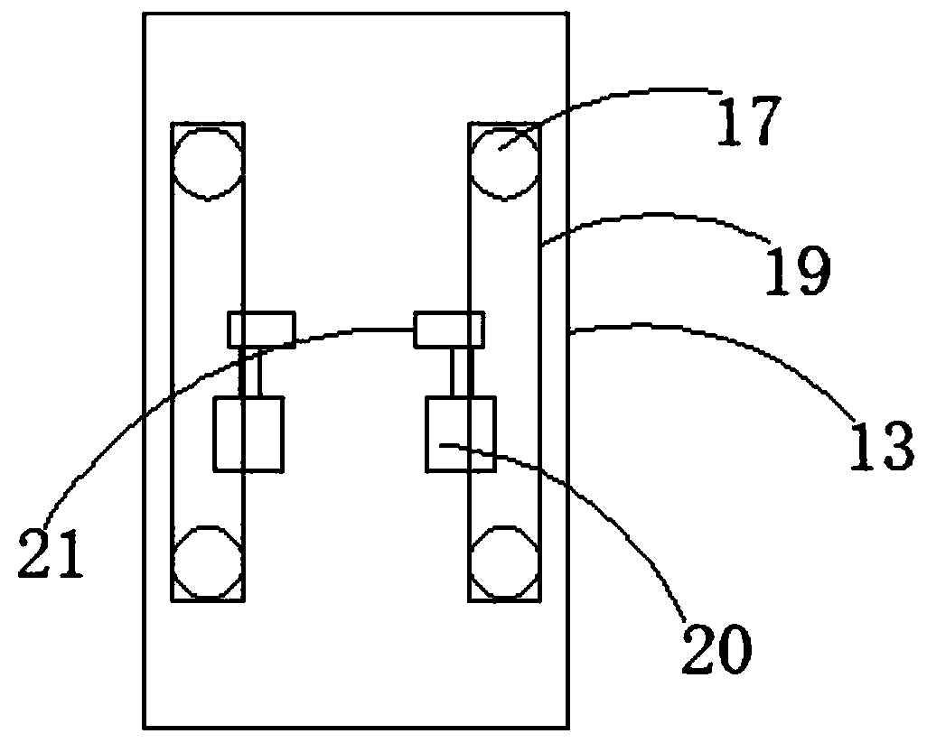 Vertical-type automatic wall tile paving device for building construction