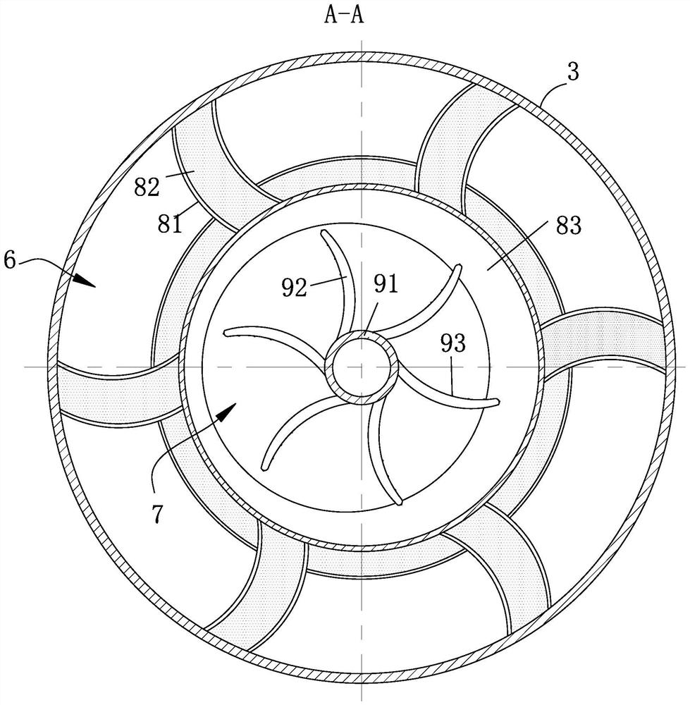 High-pressure water storage tank