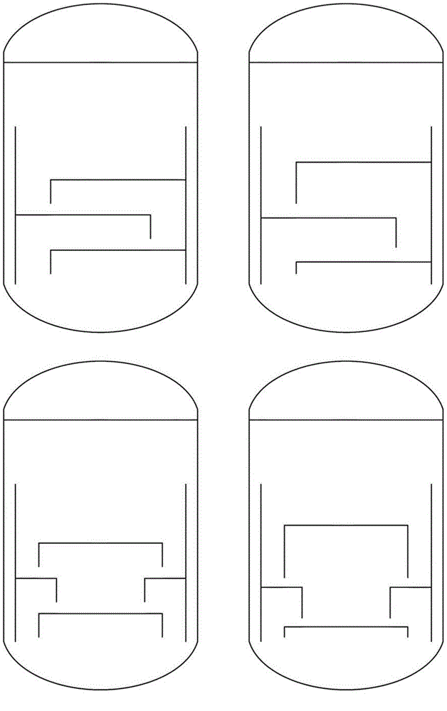 Reactor and process for preparing hydrogen sulphide