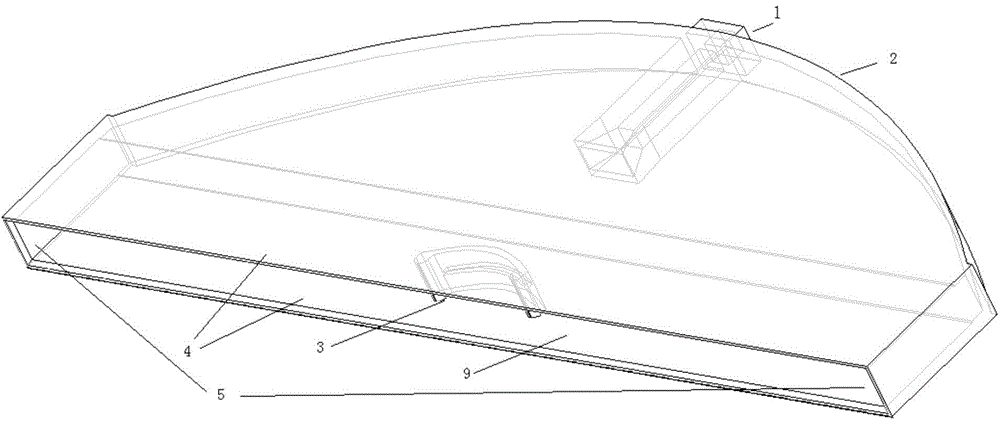 Box-shaped fan-beam antenna