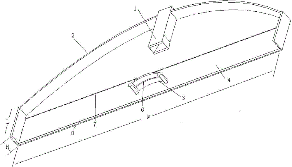 Box-shaped fan-beam antenna