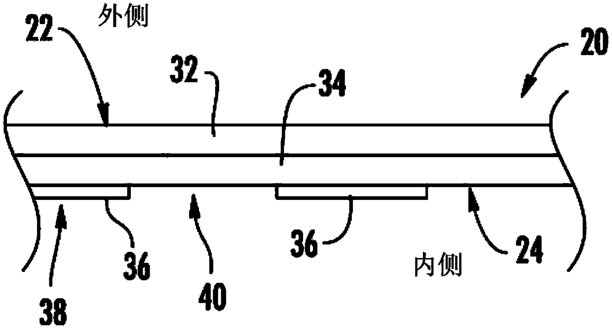 Garment with warmth-keeping layer and manufacturing method thereof