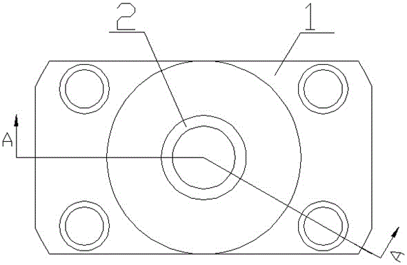 Multipurpose stroke die shell for producing steel cable clamping piece