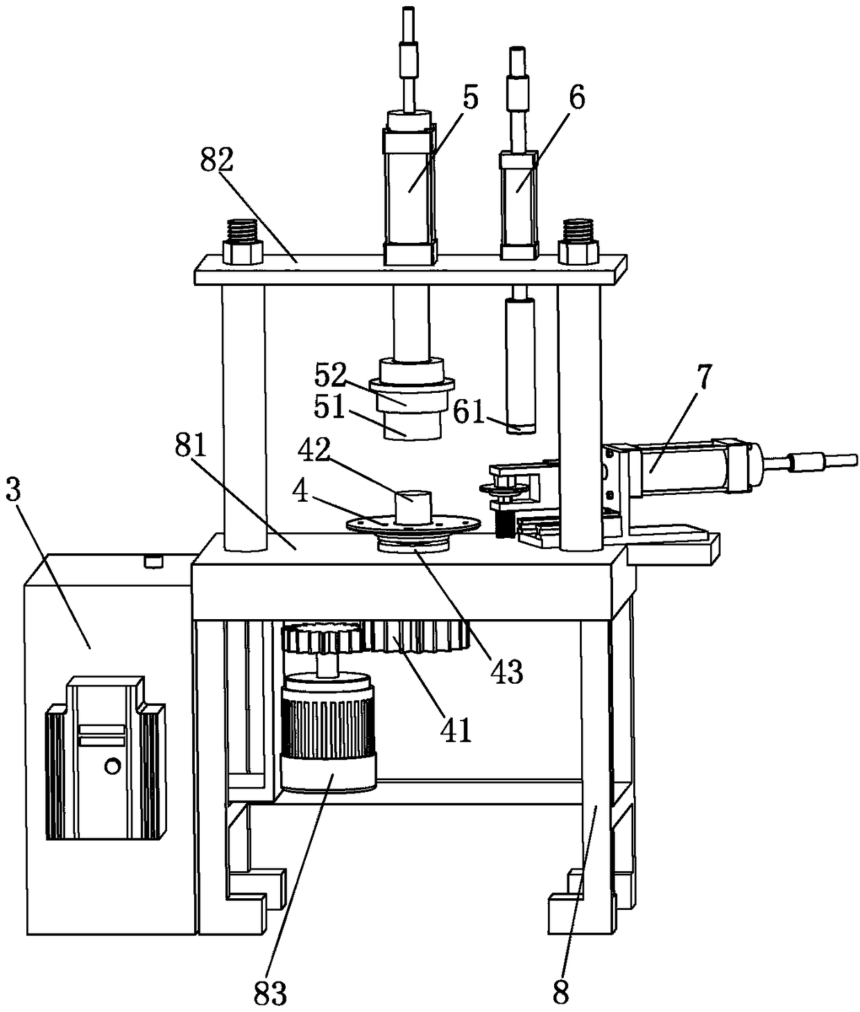 Dumbbell piece packaging device