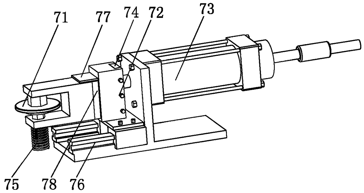 Dumbbell piece packaging device