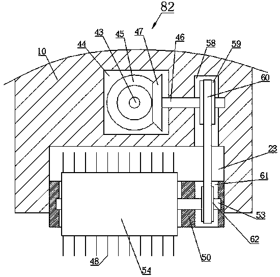 Dredging device for industrial drainage pipeline