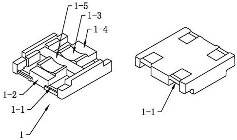 Manufacturing method of two-in-one structure inductor with air gap on side surface