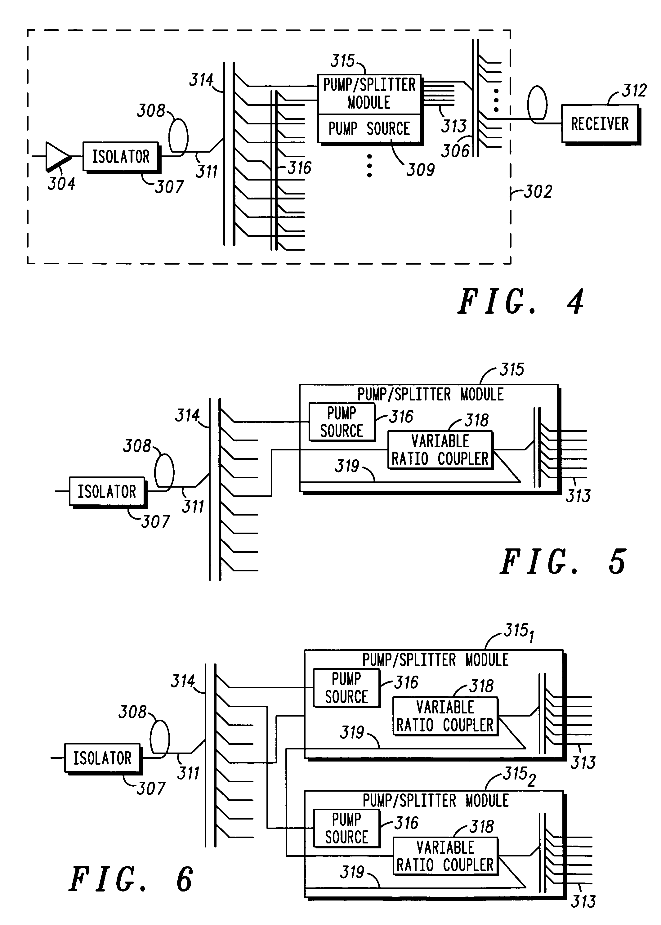 Hub for a passive optical network hub