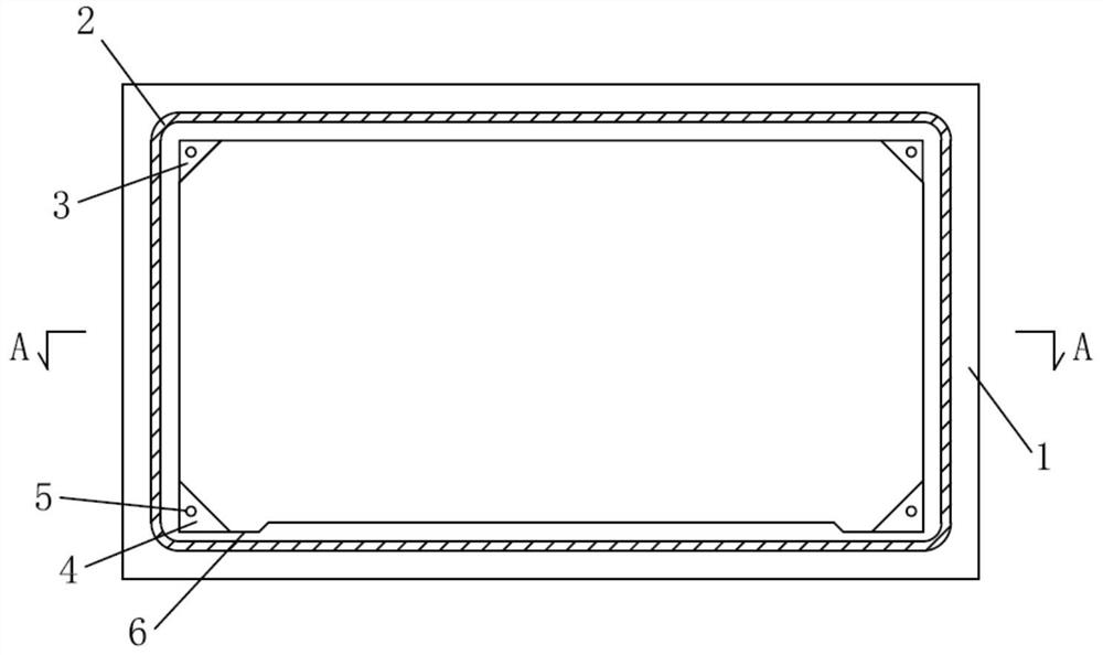 Semi-rigid assembly type comprehensive pipe gallery and construction method thereof