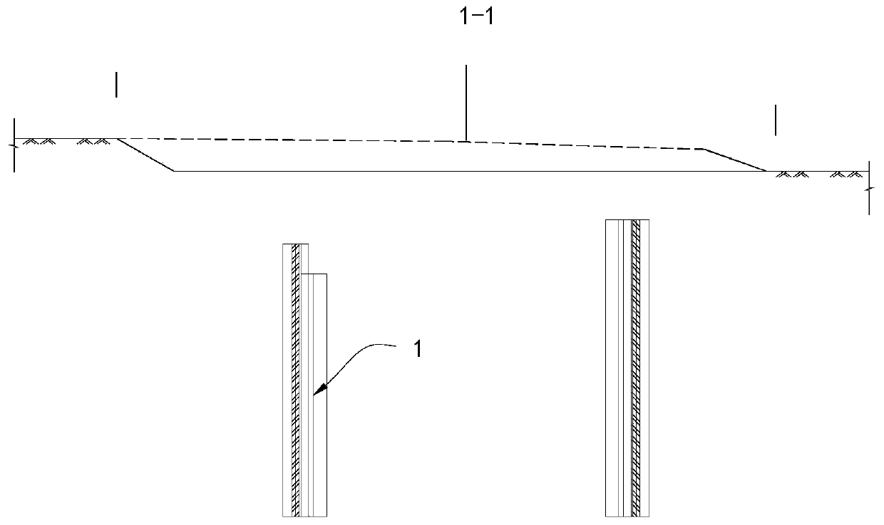 Construction method of urban hydrophilic ecological river channel