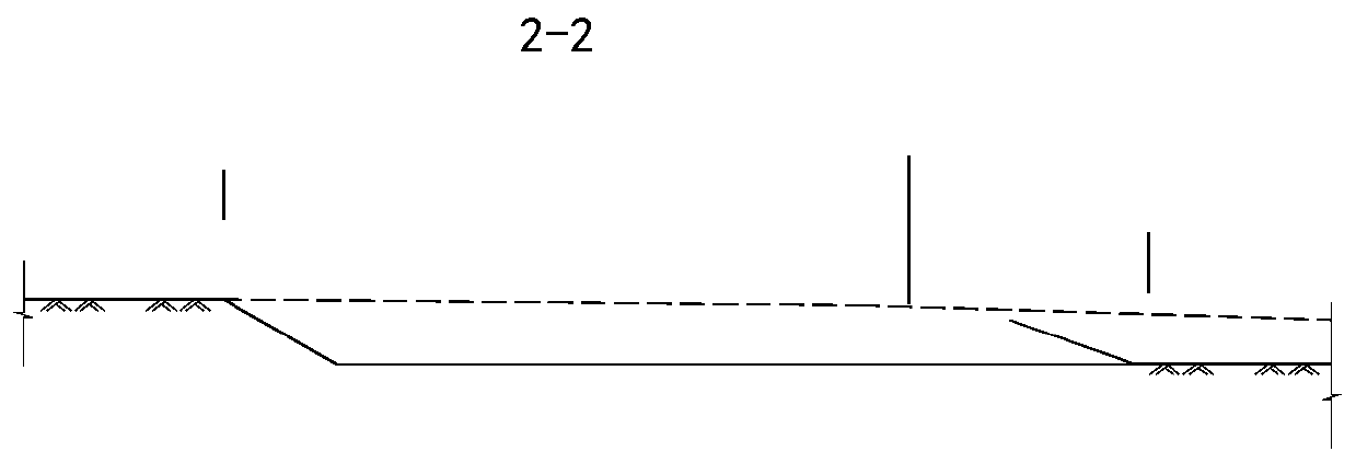 Construction method of urban hydrophilic ecological river channel