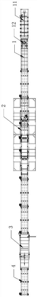 MPR fireproof and thermal insulation template production line