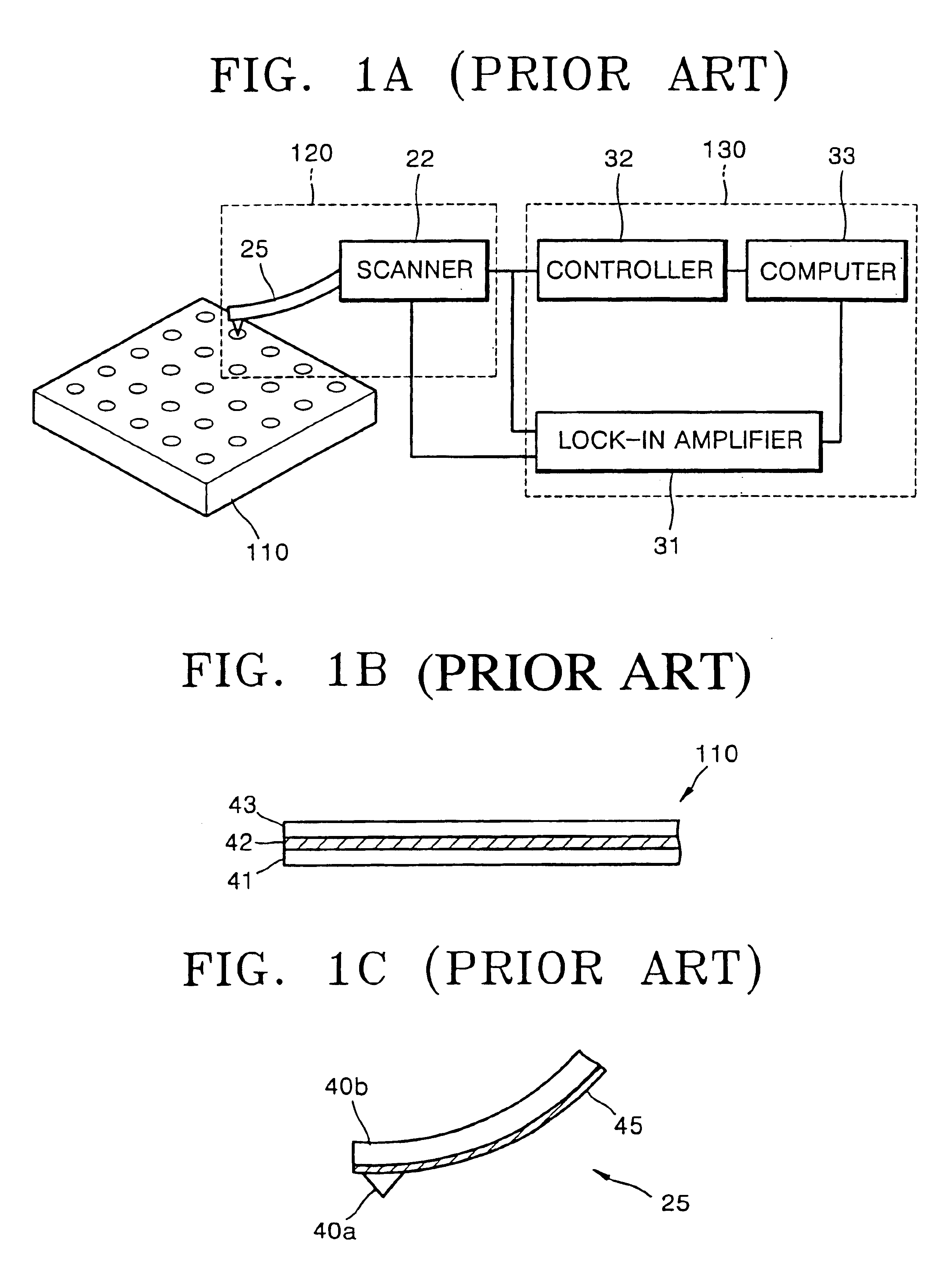 Information storage apparatus using semiconductor probe