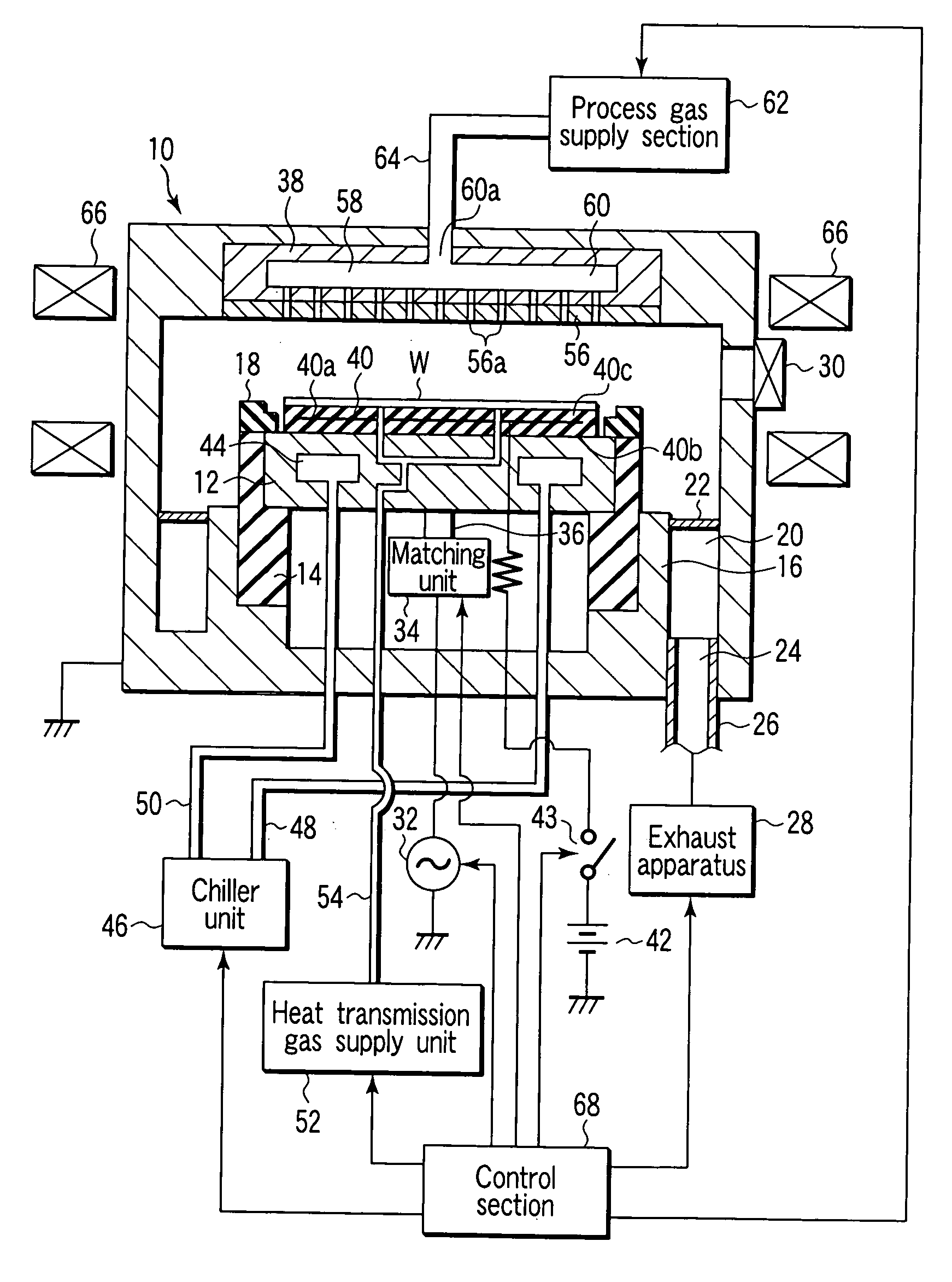 Plasma processing apparatus, electrode plate for plasma processing apparatus, and electrode plate manufacturing method