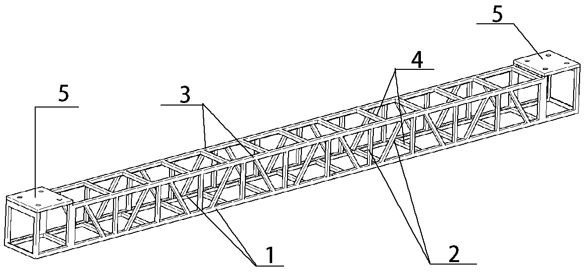 Segmented integrated casting tunnel steel arch frame structure and supporting method thereof