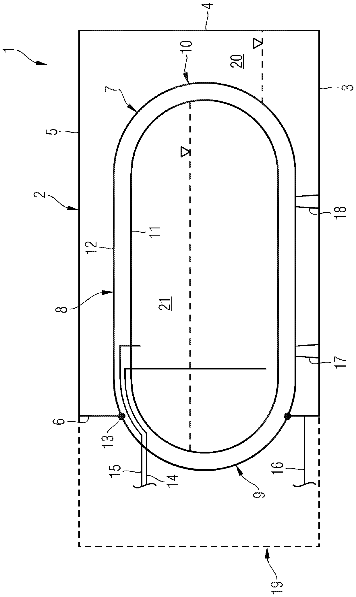 Ship tank system