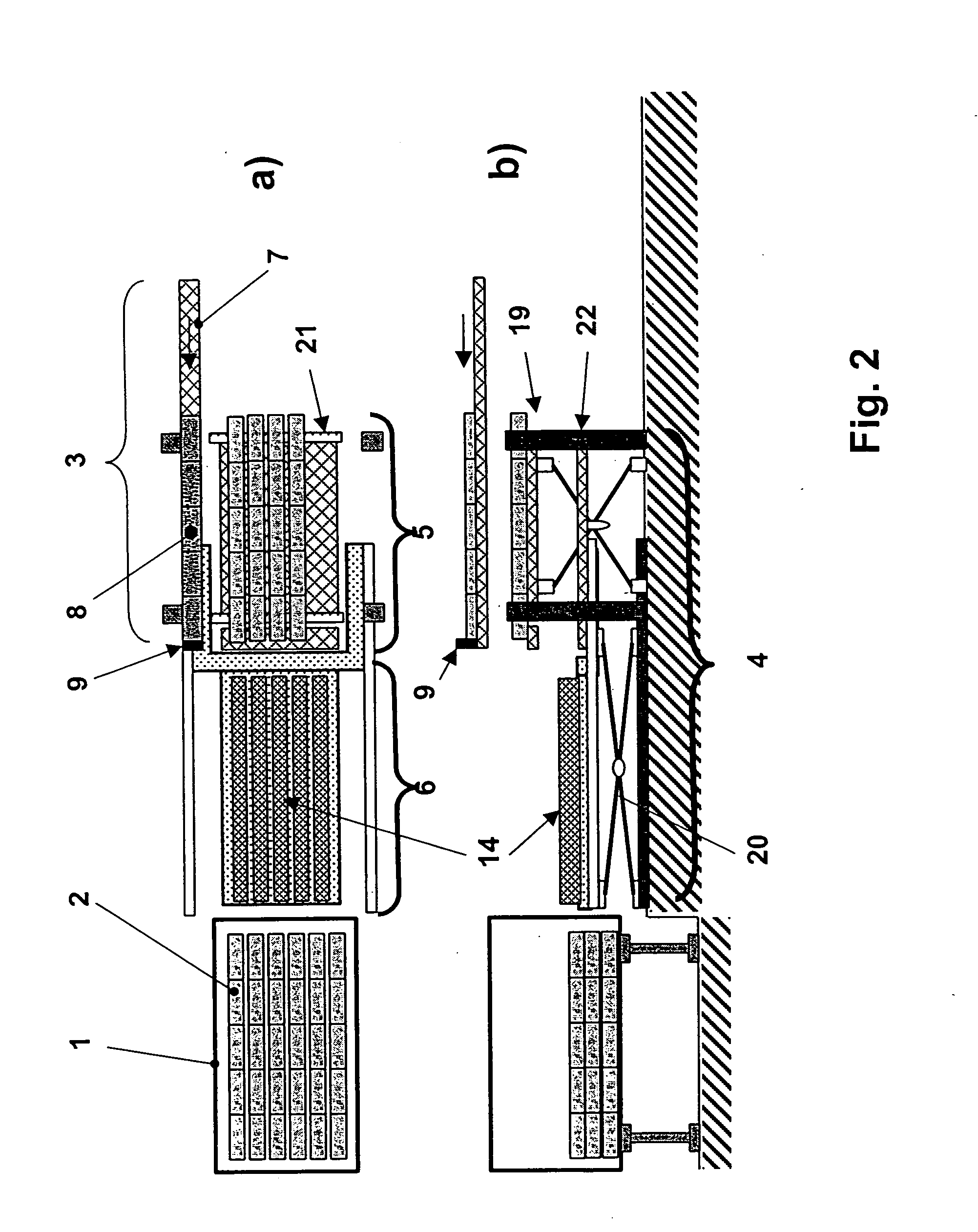 System and method for loading a cargo space with piece goods