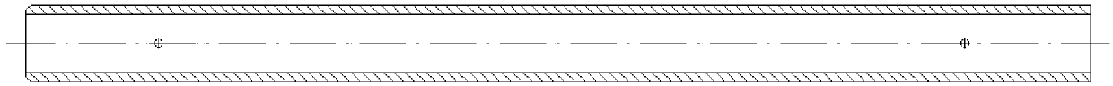 High-performance carbon fiber composite piston rod and preparation method thereof