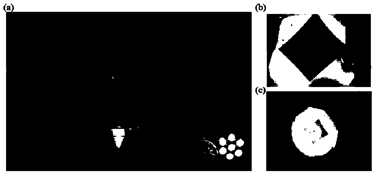 Double-lens microscopic system with ultra-short focal length