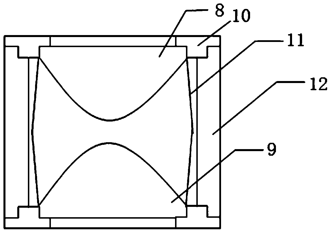 Double-lens microscopic system with ultra-short focal length