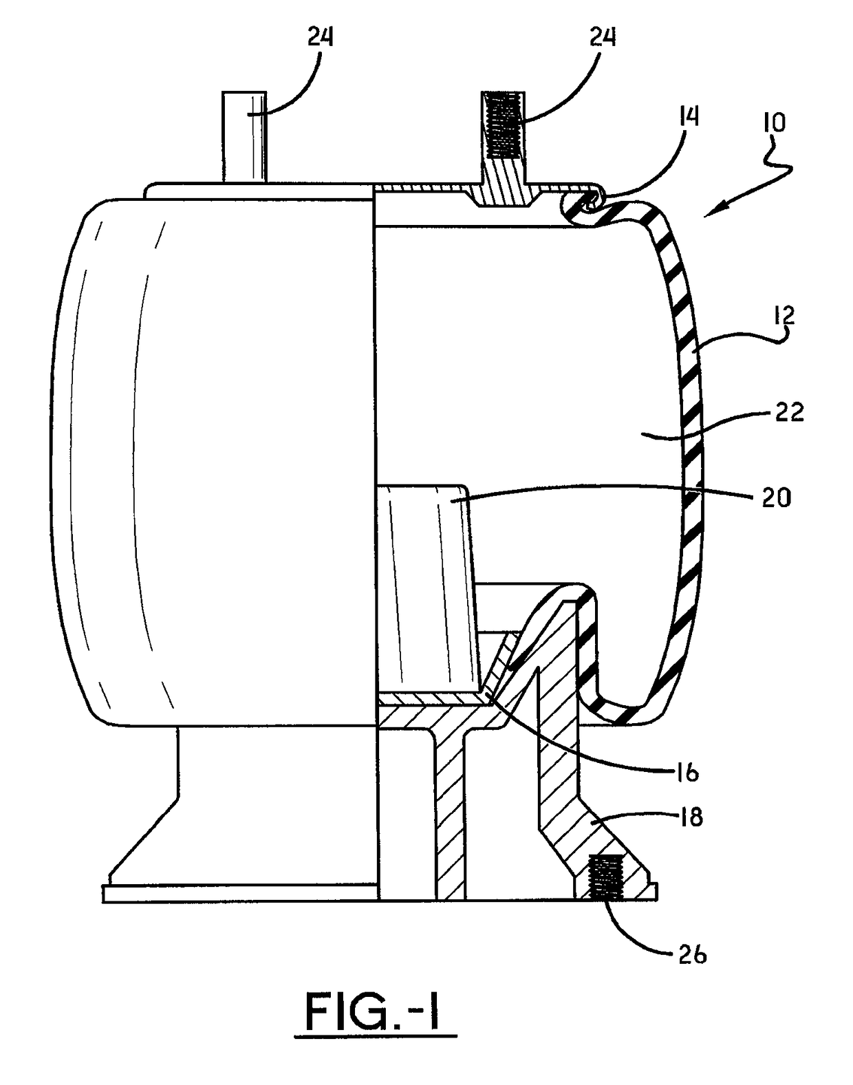 Air springs with improved high temperature performance