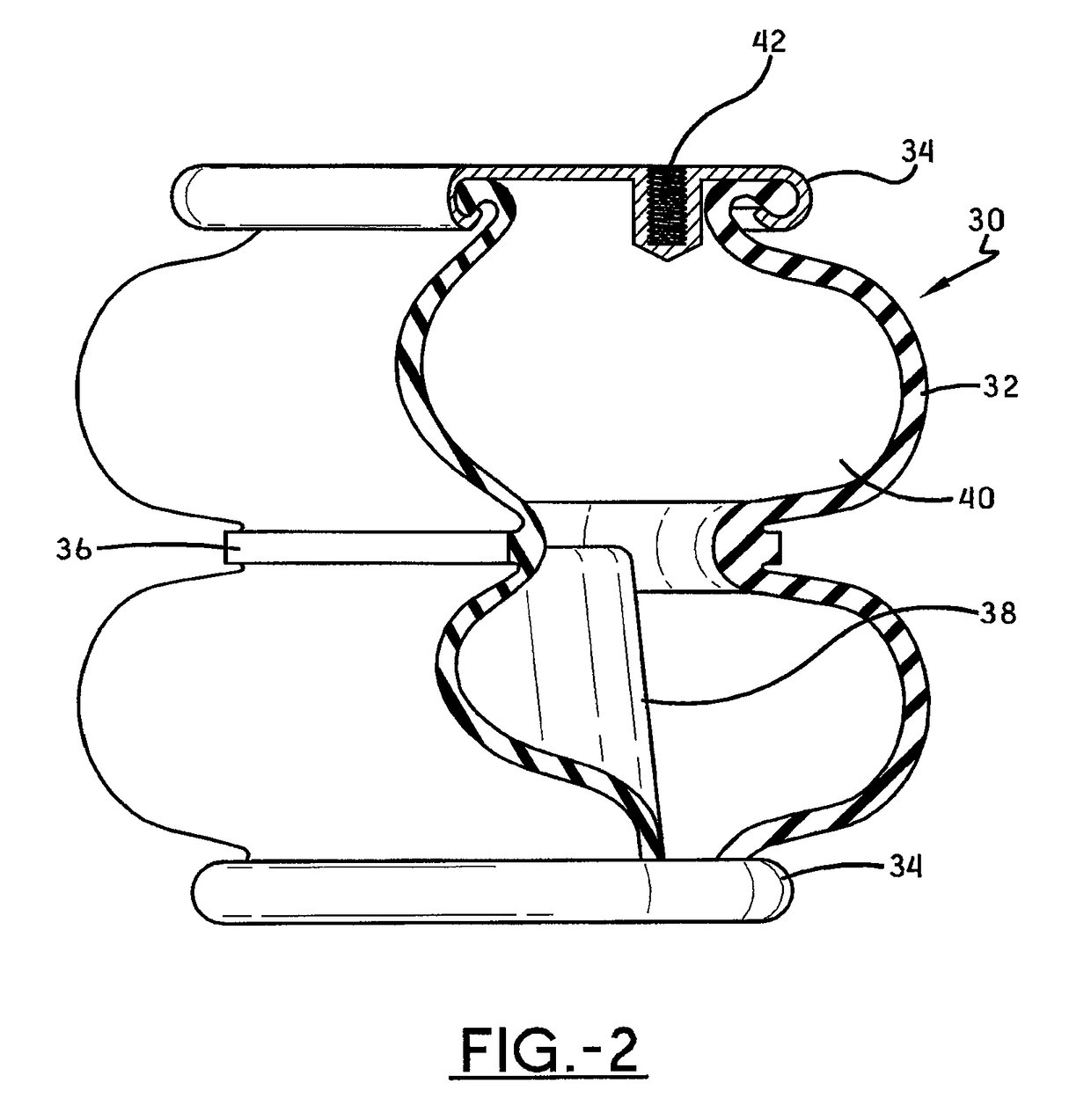 Air springs with improved high temperature performance