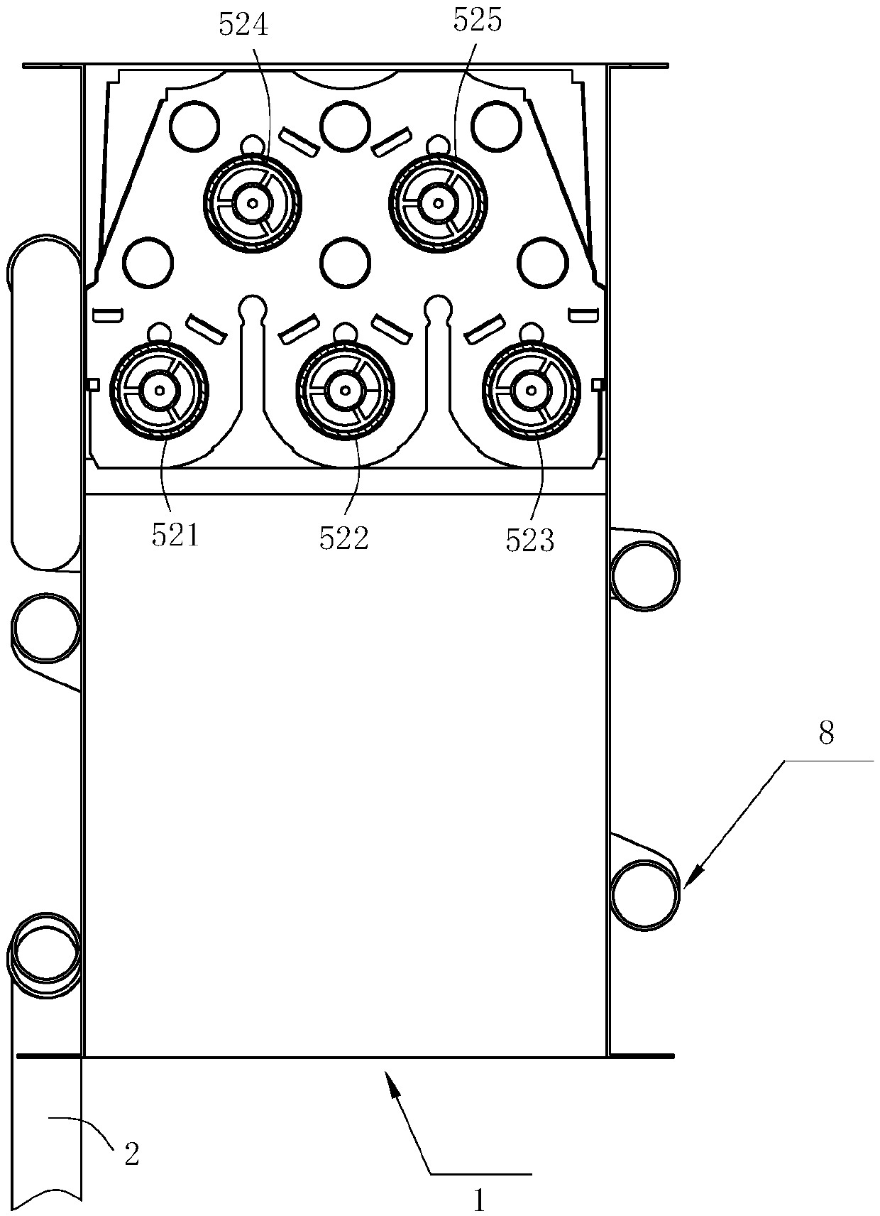 Heat exchanger for gas water heater