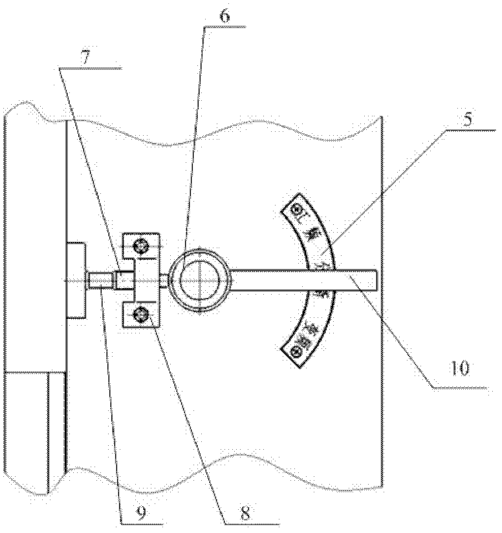 Frequency converter flameproof housing having door lock