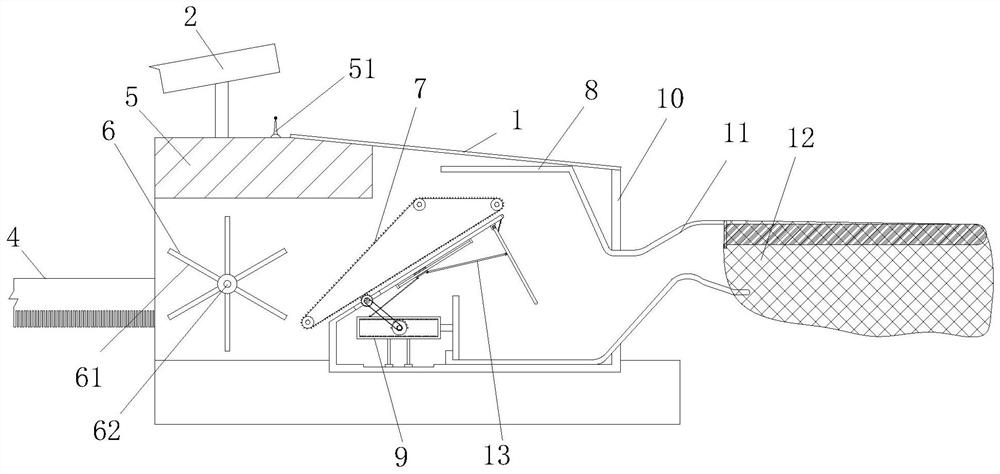 Intelligent automatic floating object collecting device