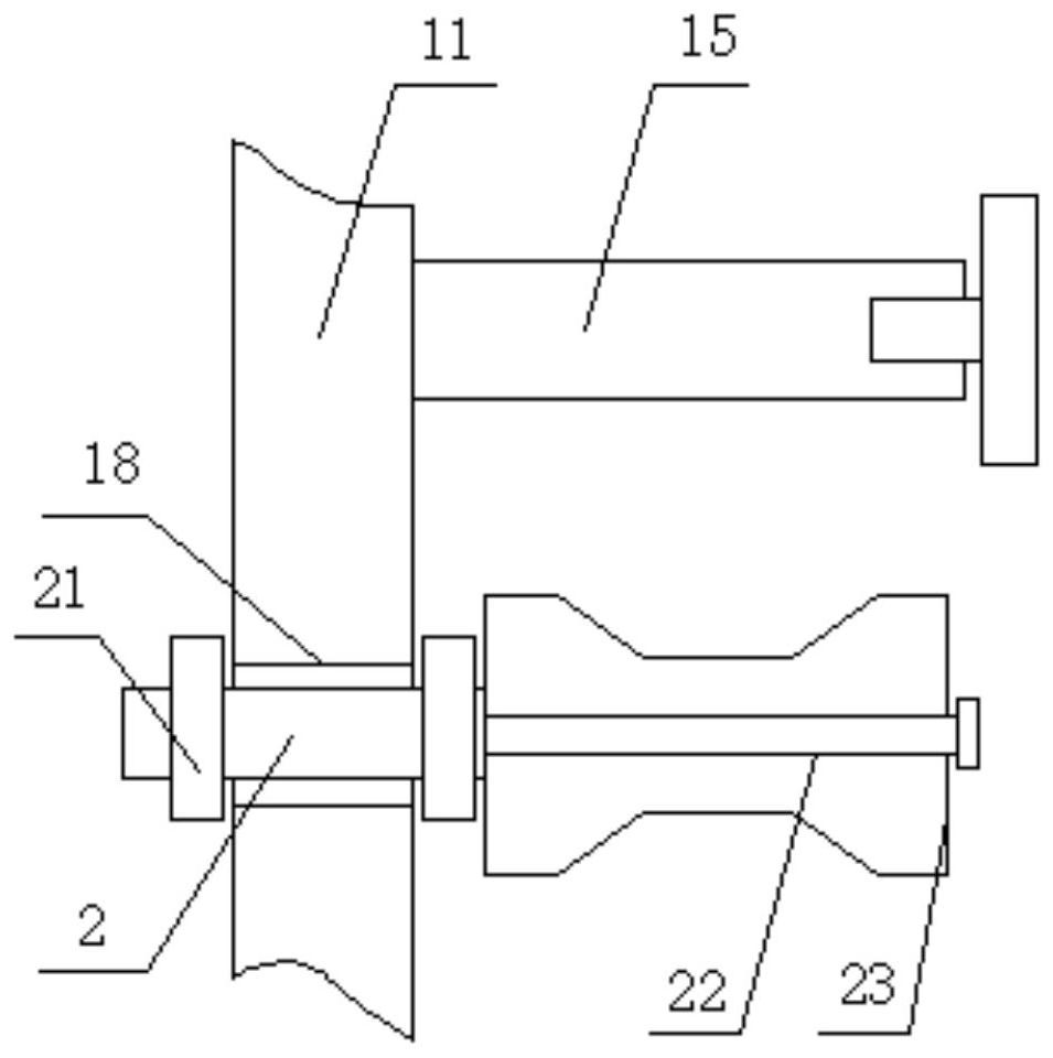 An intermittent elastic round rope braiding machine