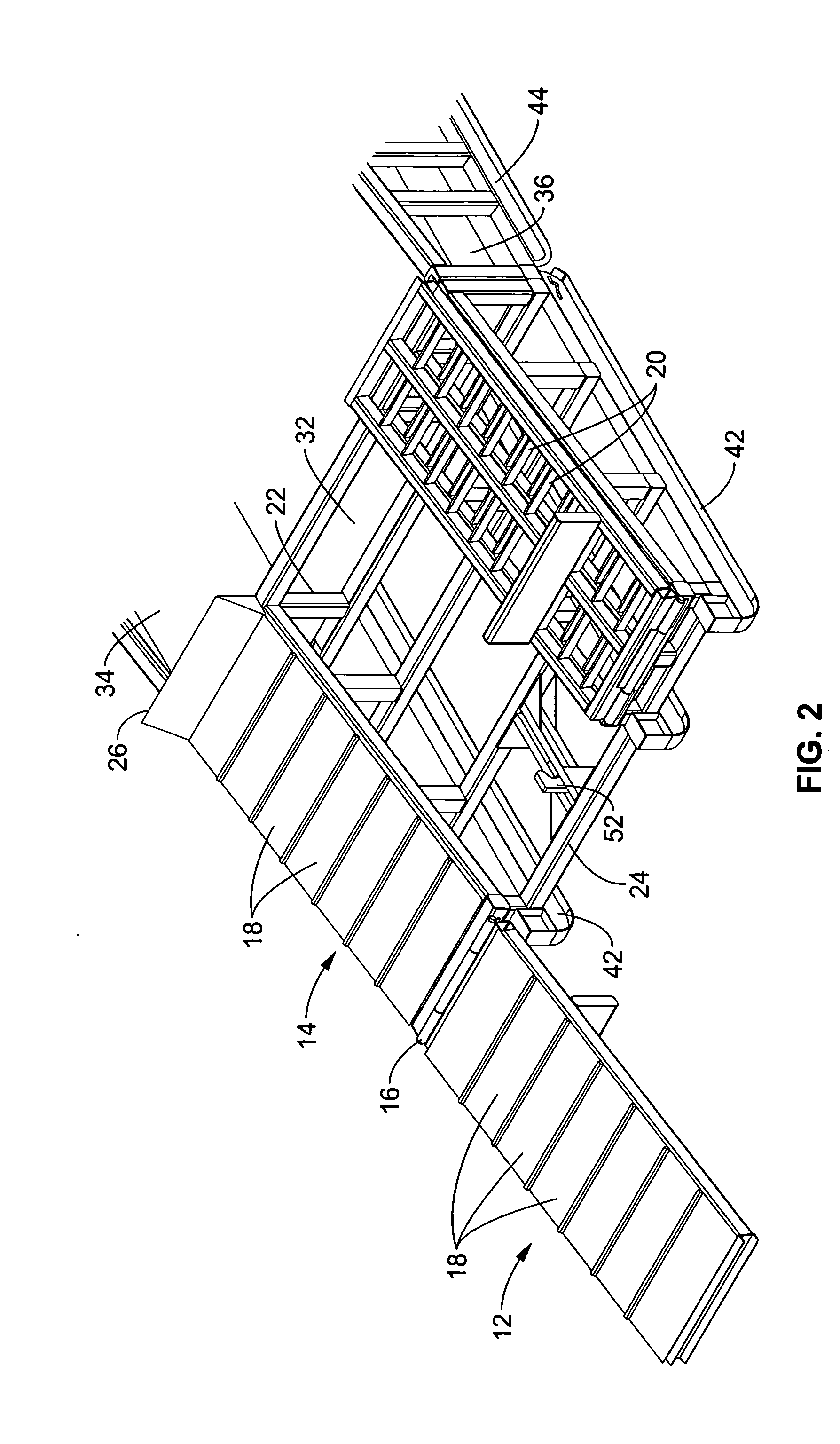 Concrete washout container