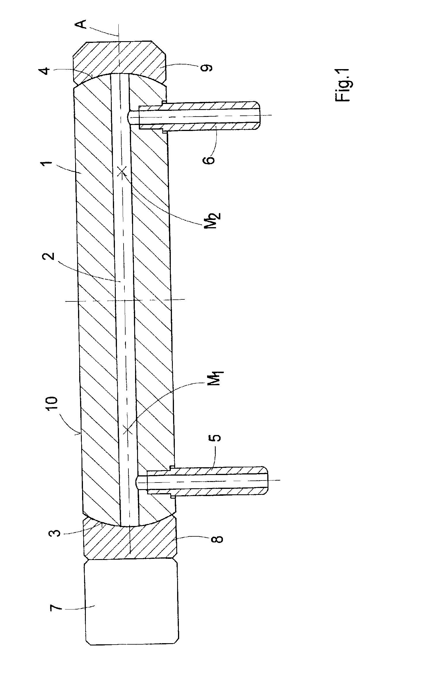 Gas sample vessel for a gas analyzer