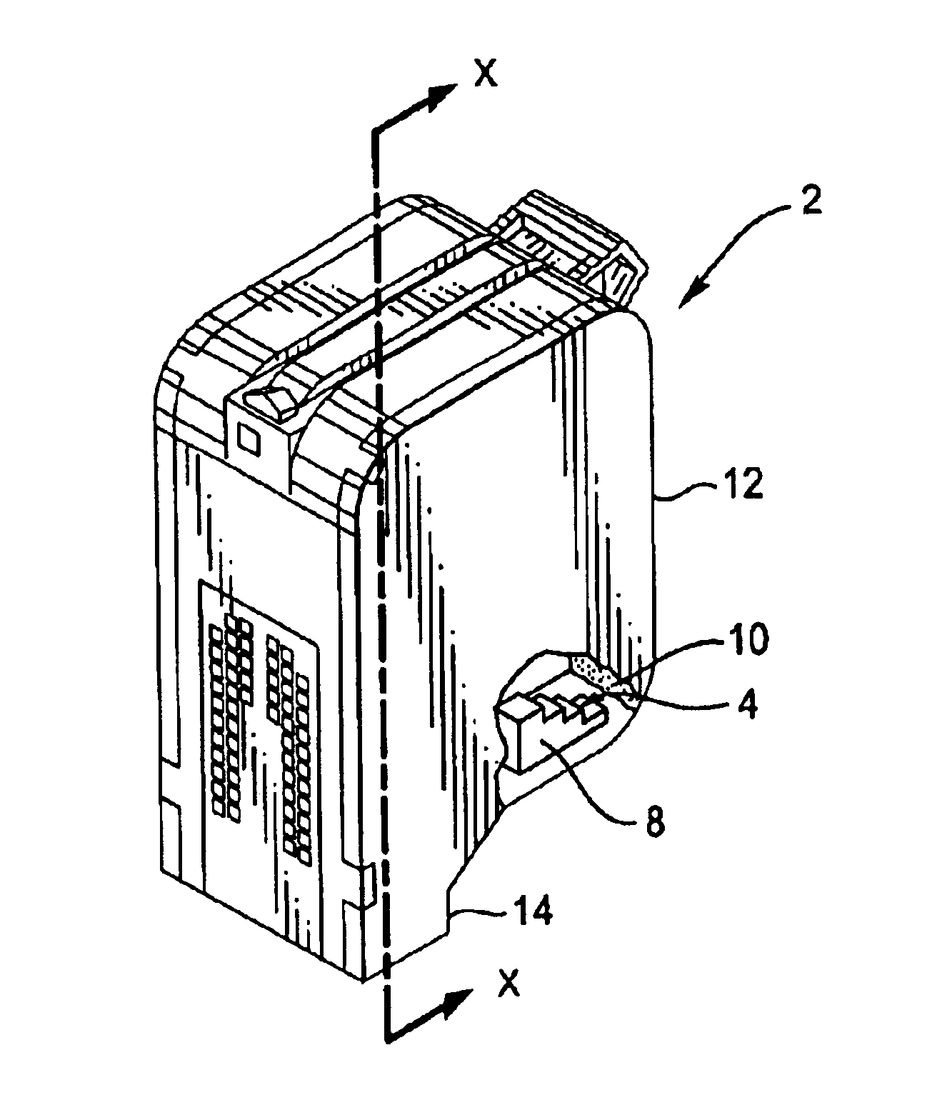 Ink level indicator and ink cartridge having the same