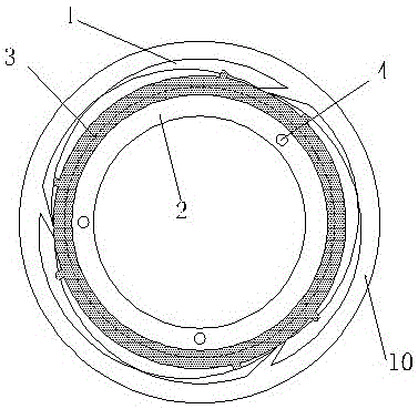 A vertical axis wind power generator