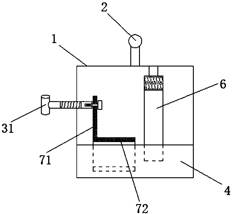 Controllable magnetic extractor for iron metal in wound