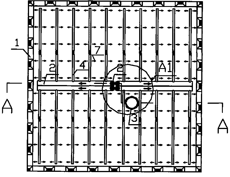 Method for constructing liquified discarded soil in construction of subaqueous structure