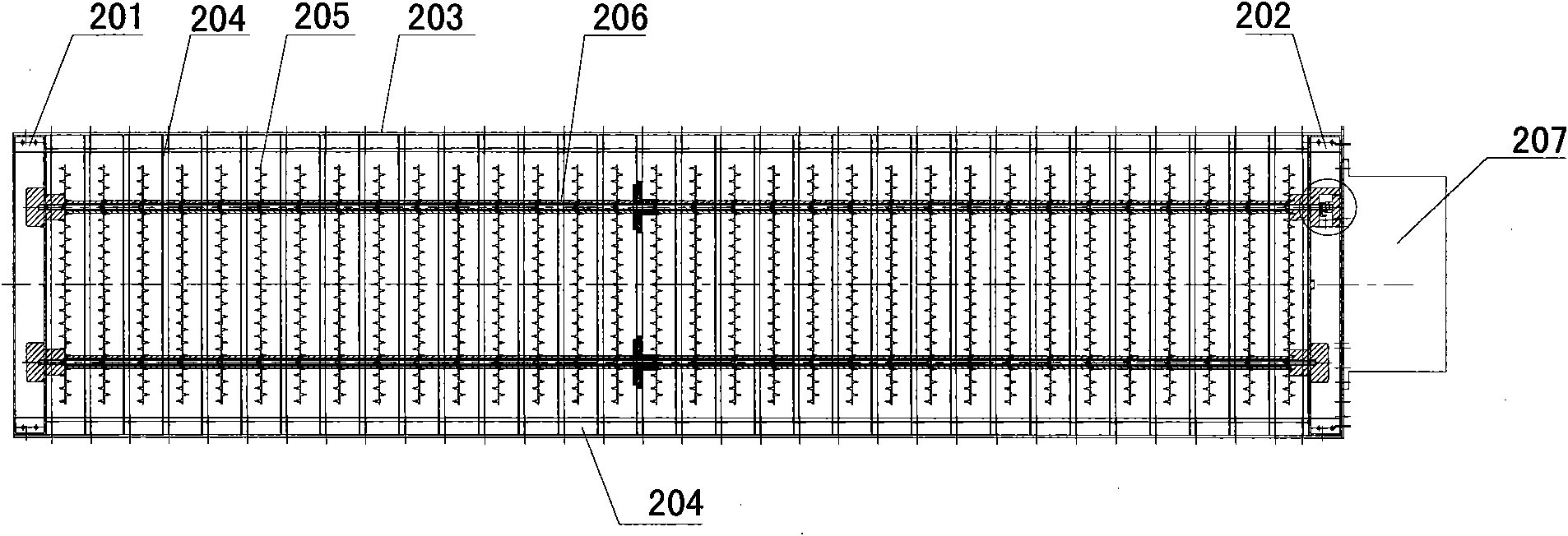 Plasma nano photocatalysed air purifying and sterilizing device for air-conditioning system