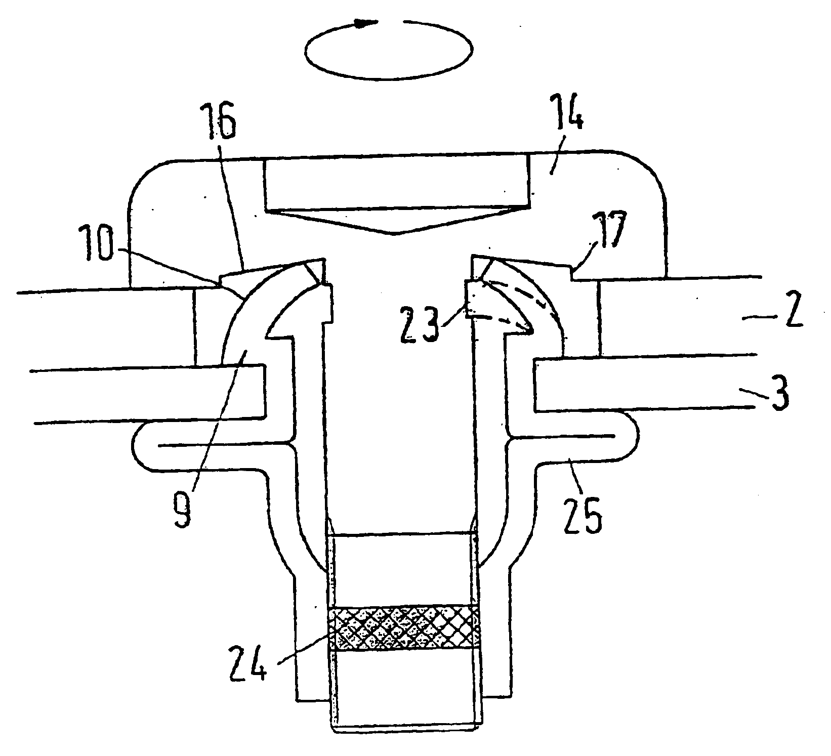 Blind rivet nut and fastening unit