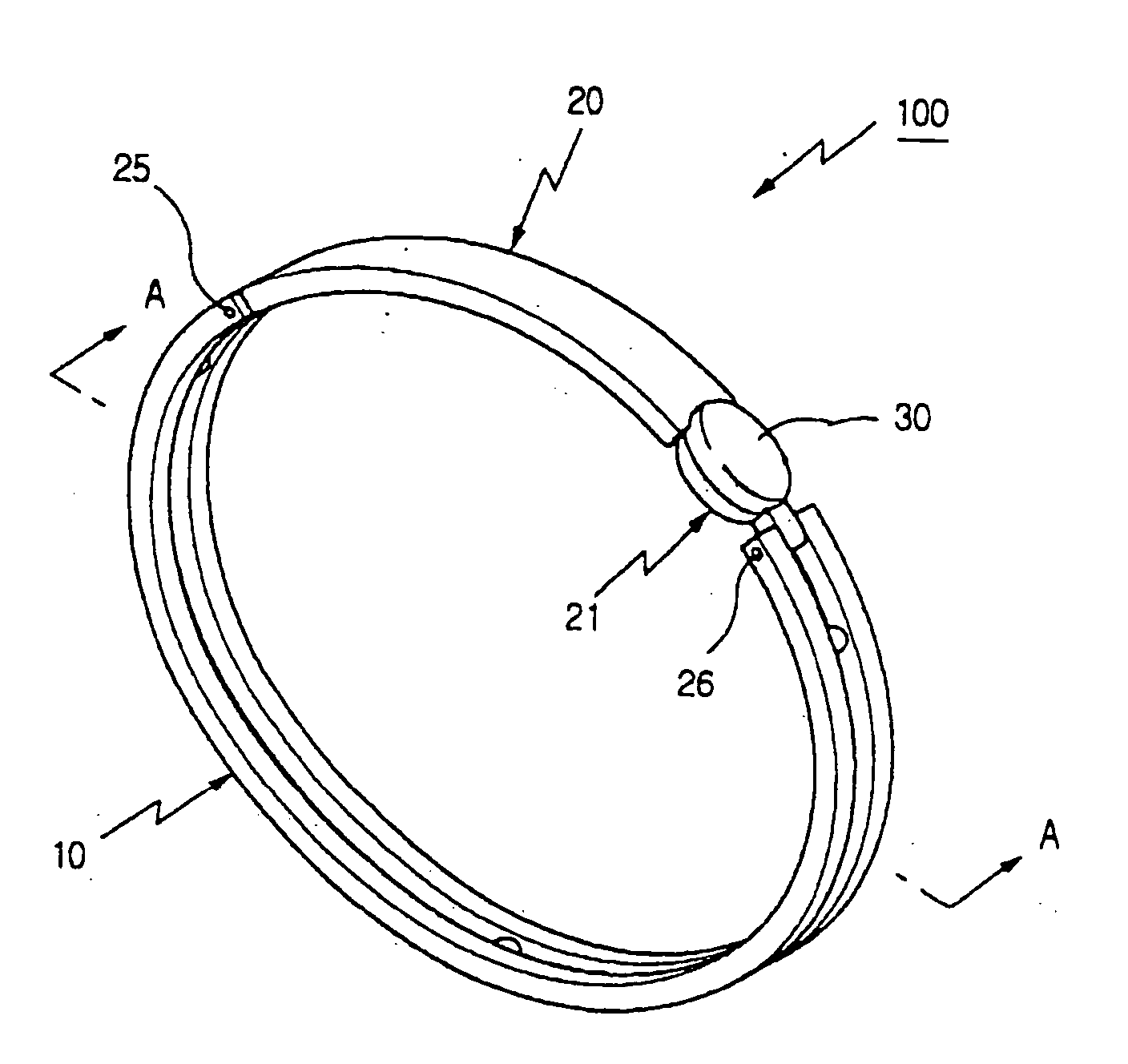 Bracelet that radiates anion and far infrared rays