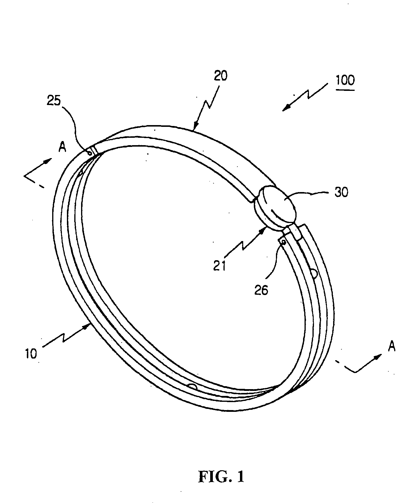 Bracelet that radiates anion and far infrared rays