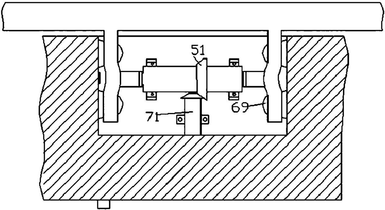 A temporary stage structure that can be disassembled quickly