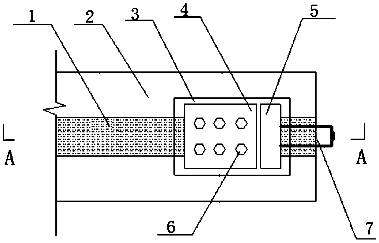 Fiber sheet tensioning device and its tensioning method