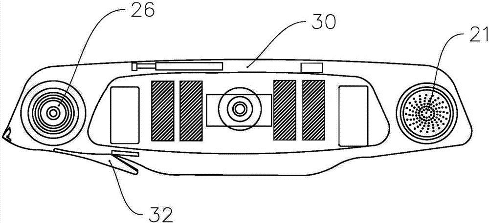 Sudden traffic accident alarm device and method