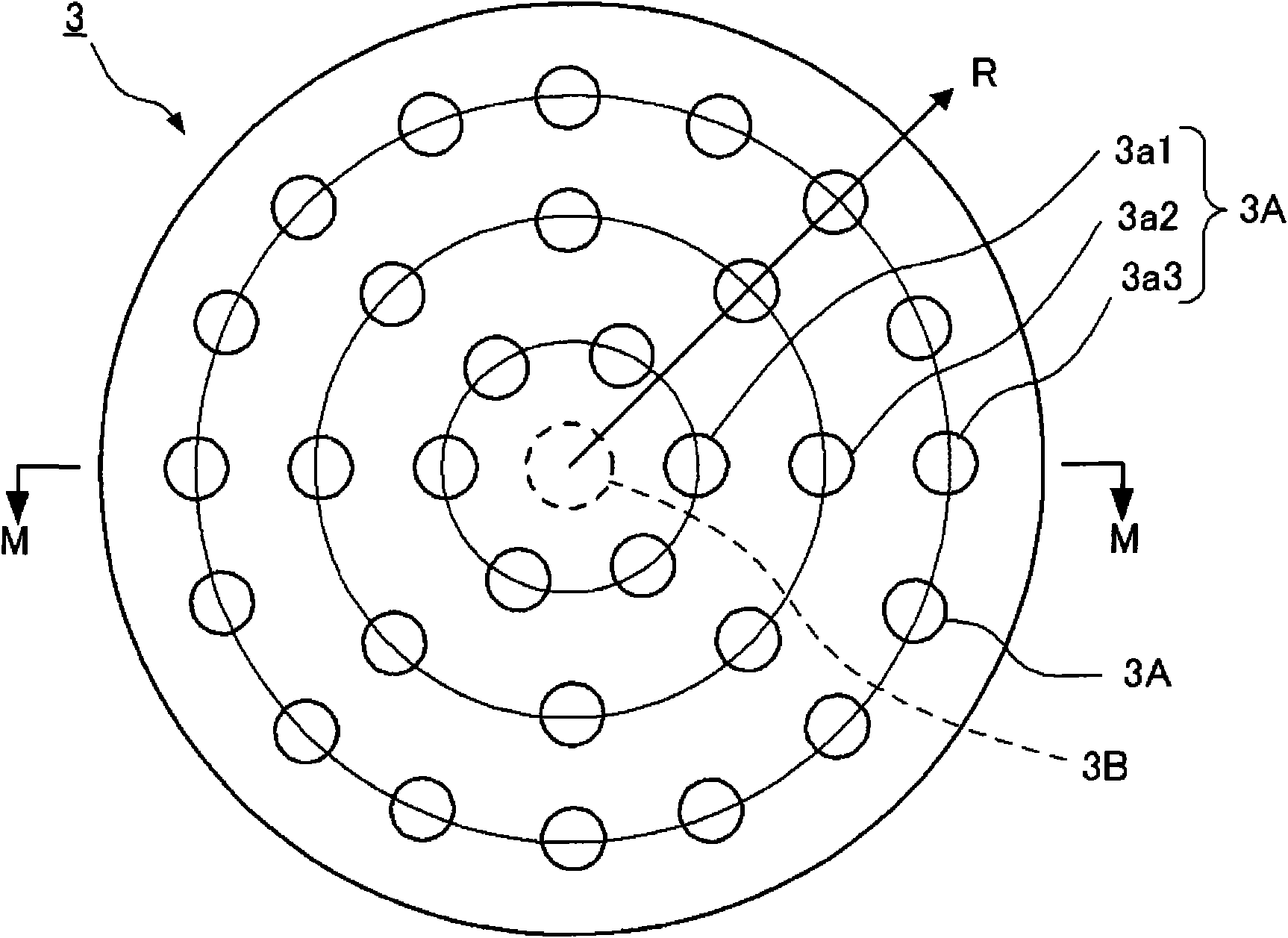 Top board of microwave plasma processing device, plasma processing device and plasma processing method