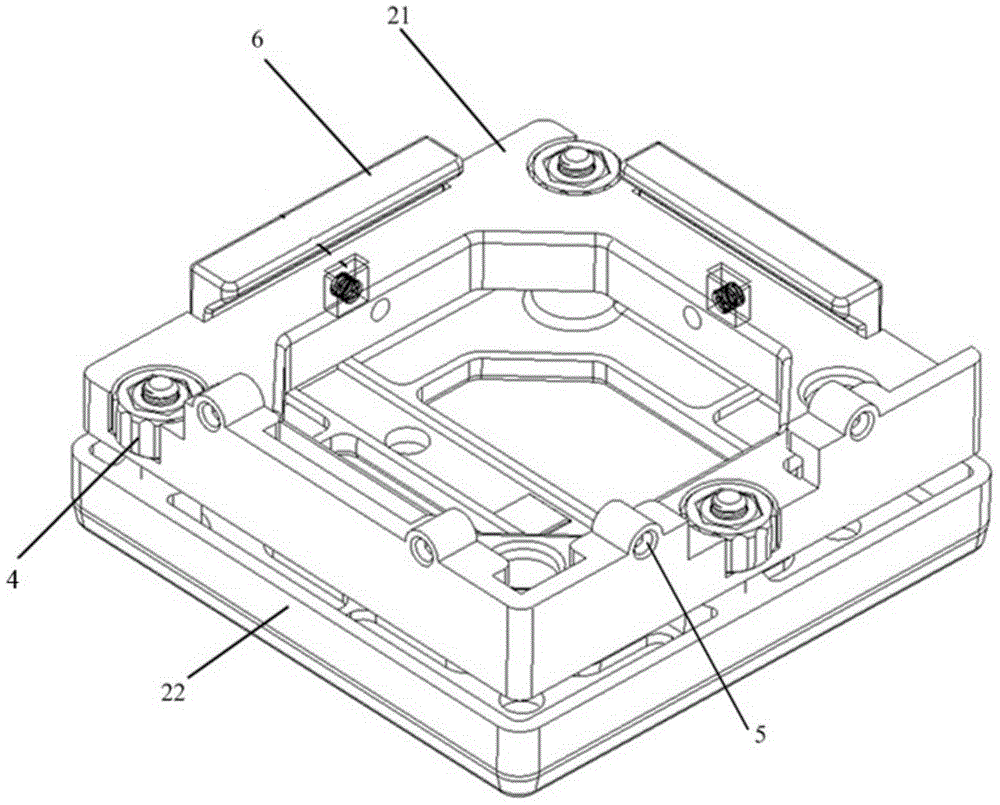 LED spliced screen structure