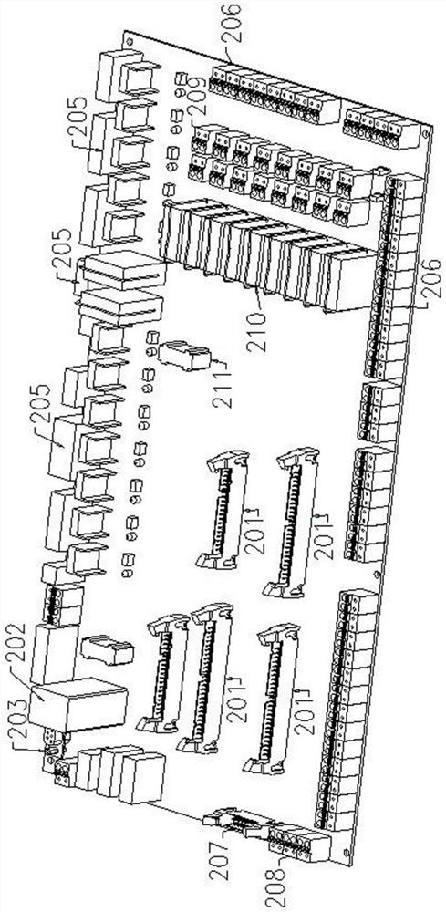 SCR-based Split Modular Drive Controller