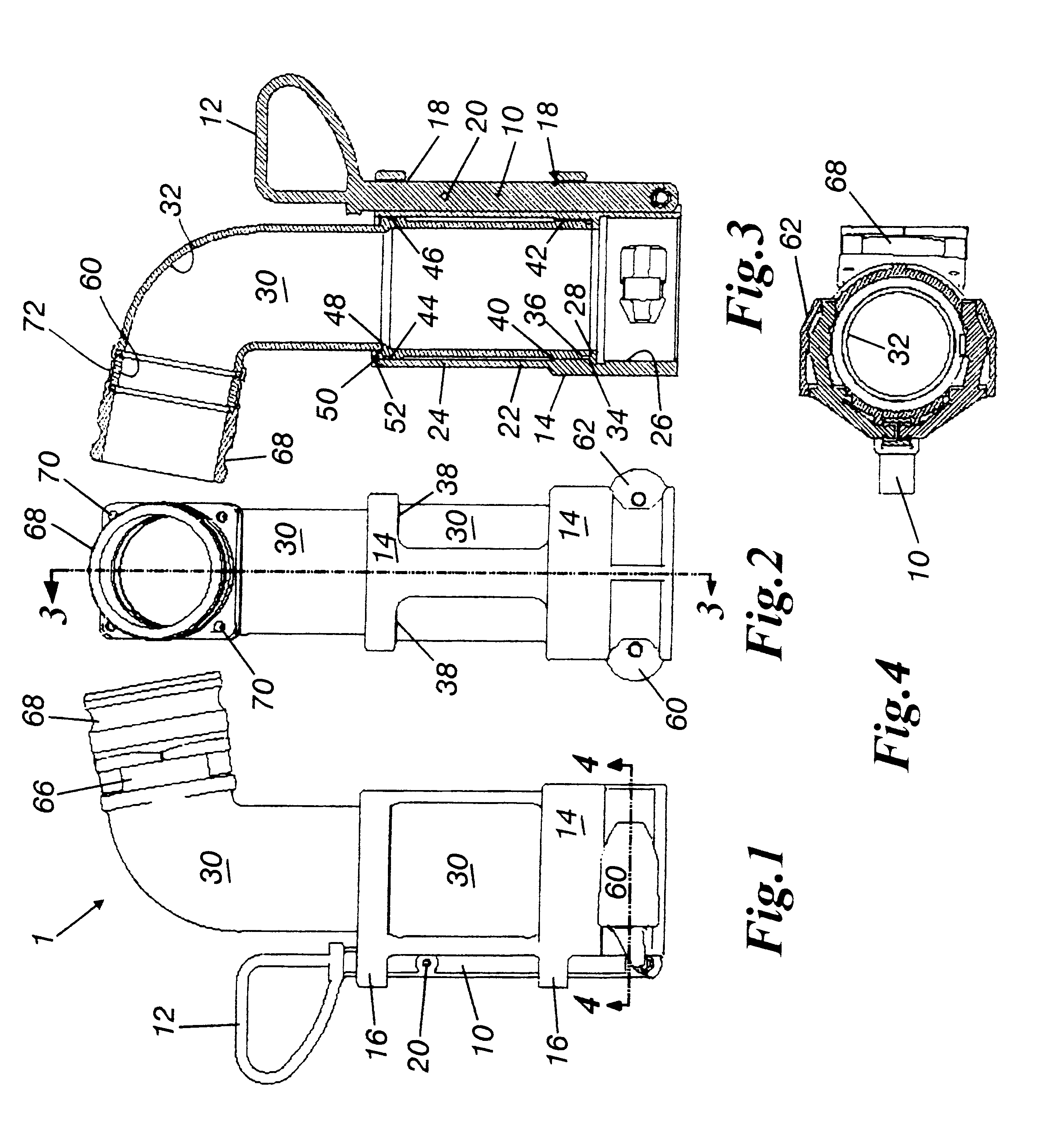 Rotatable swivel elbow